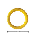 Dog Ring Toys Indestructible Chewing Flying Floating Training Tools Fetch for Small Medium Large Dogs Throwing Catching Flying Econic Blanks