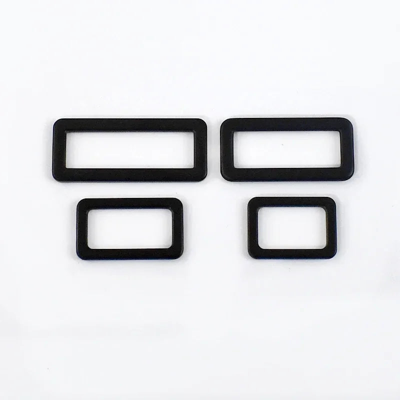 5/10Pcs 20-50mm Metal Ring Buckles for Bag Strap Tri Glide Slider Clasp Webbing Dog Belt Adjuster Hooks DIY Hardware Accessories Quick Pick Grocers