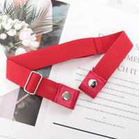 Elastic Belt Without Buckle Canvas Women Buckle Free Belt Ladies Jeans Pants Waist Lazy Belt Stretch No Buckle Invisible Belt Quick Pick Grocers