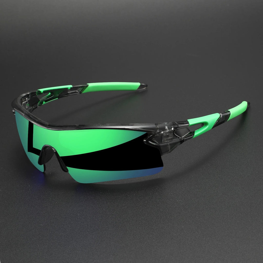 New UV400 Protective Sports Eyewear - Lightweight Full-Cover Lens, Unisex Wrap-Around for Cycling, Hiking & Daily Use Quick Pick Grocers