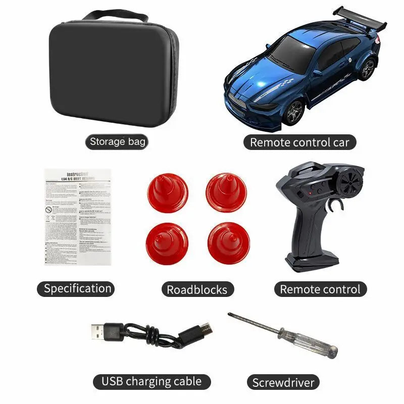 2025 New Kf20 1:64 Drift Rc Car Four-wheel remote-controlled racing car Full proportions Desk Competition Toy Boys Ideal gifts. Econic Blanks