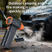 160000RPM Powerful Air Blower Handheld Car Wash Air Gun Electric Turbo Jet Fan 52m/s Wind Speed Brushless Motor Violent Fan Dry