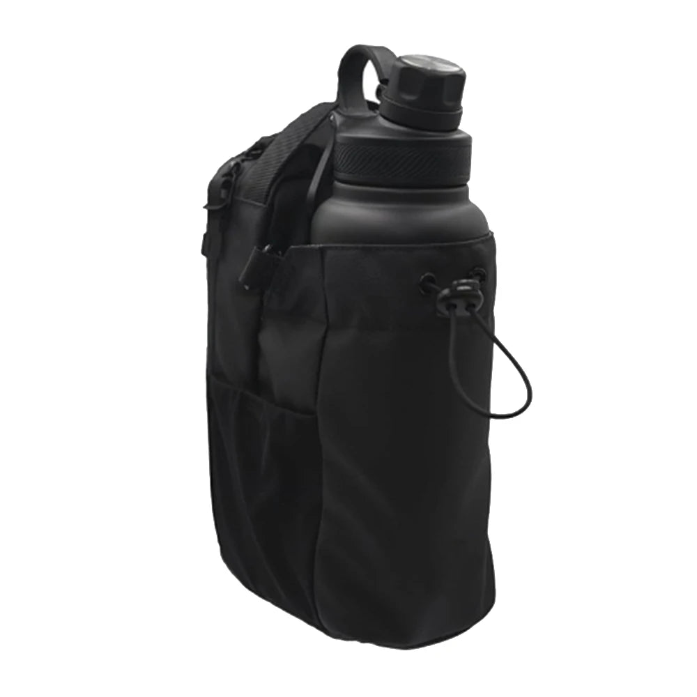 2025 Magnetic Gym Sling Bag Water Bottle & Phone Holder Waterproof Crossbody Bag for Outdoor Sports Travel Fitness Accessories Econic Blanks