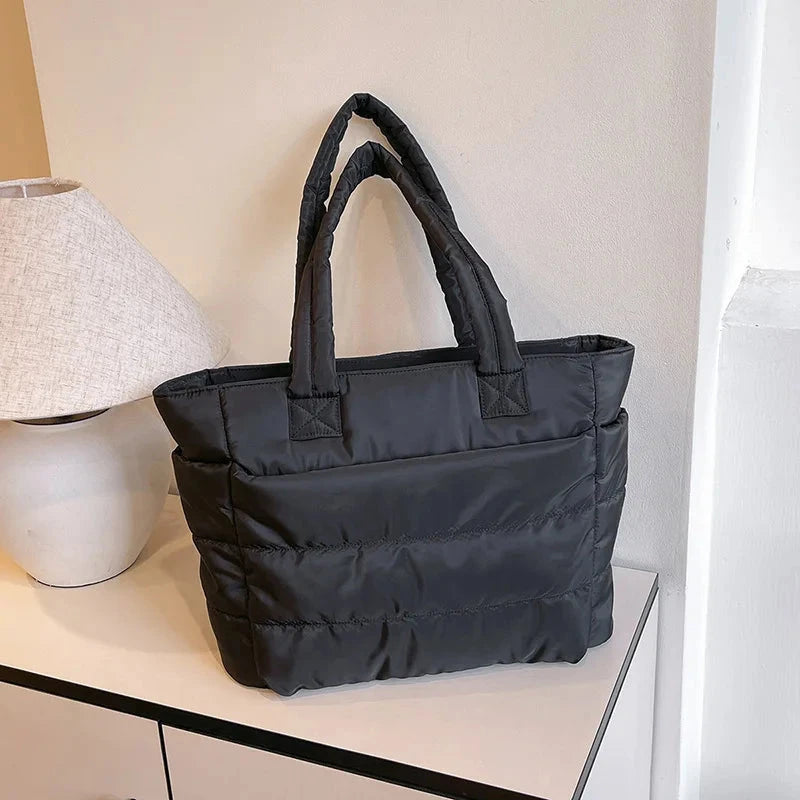 New Large Capacity Tote Bag Versatile Handbag for Women Commuting Bag Messenger Shoulder Bag Multiple Pockets Mummy Bag Econic Blanks