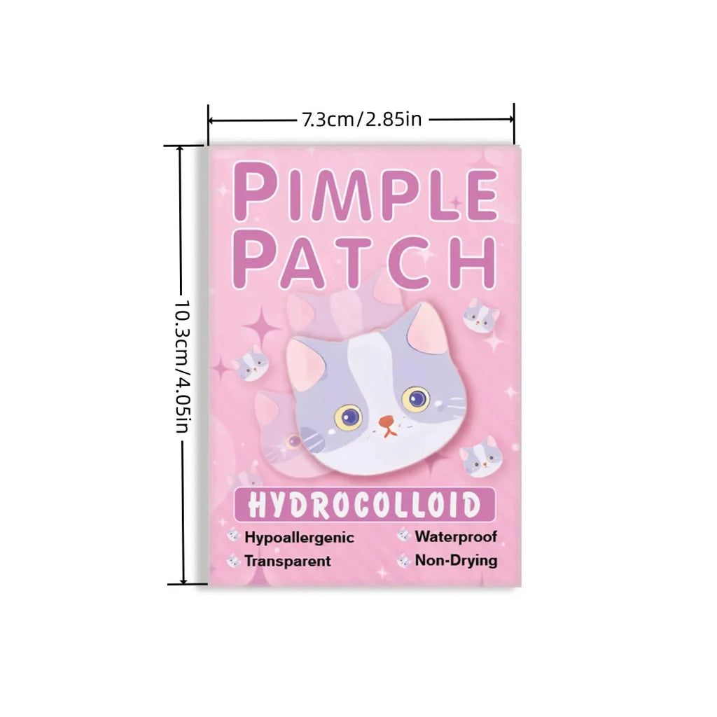 600pieces of cartoon cat acne patches, facial acne patches, concealer acne patches, and pimples patches. Ultra-thin and breathab Econic Blanks