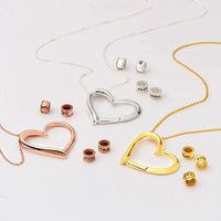 Personalized Names Heart Necklace Custom Family Names Beads Necklace Personalized Mother's day Gift Quick Pick Grocers