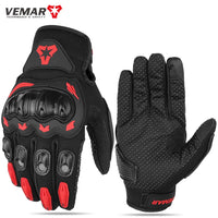 Summer Motorcycle Gloves Men Women Full Finger Touch Screen Motocross Racing Gloves Motorbike Bicycle Cycling Glove M-XXL Quick Pick Grocers