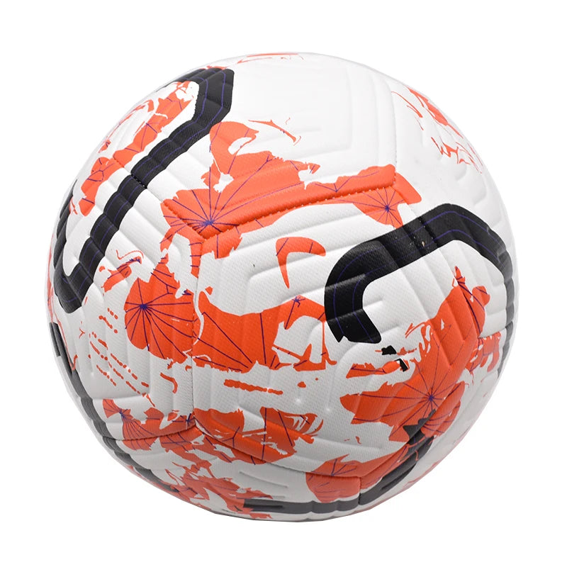 Soccer Balls Standard Size 5 Machine-Stitched Ball PU Material Sports League Outdoor Match Football Training Ball Futbol Voetbal Quick Pick Grocers