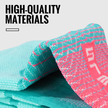 WRELS 1/2/3 Cushioned Sports Athletic Socks Breathable Running Socks Cushion Padded Moisture Wicking For Walking Hiking Running Quick Pick Grocers