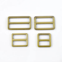 5/10Pcs 20-50mm Metal Ring Buckles for Bag Strap Tri Glide Slider Clasp Webbing Dog Belt Adjuster Hooks DIY Hardware Accessories Quick Pick Grocers