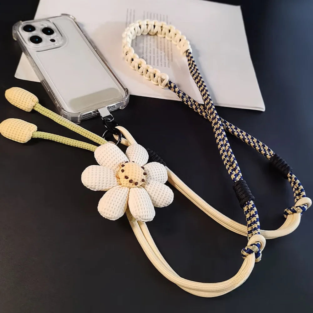 Creative Cartoon Mobile Phone Universal Lanyard Crossbody Long Rope Lanyard Rope Cartoon Decorative Pendant Accessories Quick Pick Grocers