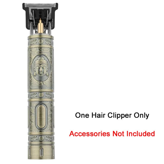 Vintage Cordless Hair Cutting Machine Portable Hair Clipper Electric Hair Trimmer USB Fast Charging Shaver Barber For Hairdresse Quick Pick Grocers