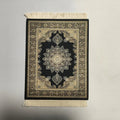Woven flower Persian carpet small coaster wholesale merchants cheap mouse pad desk mat retro style rubber non-slip computer mats Quick Pick Grocers