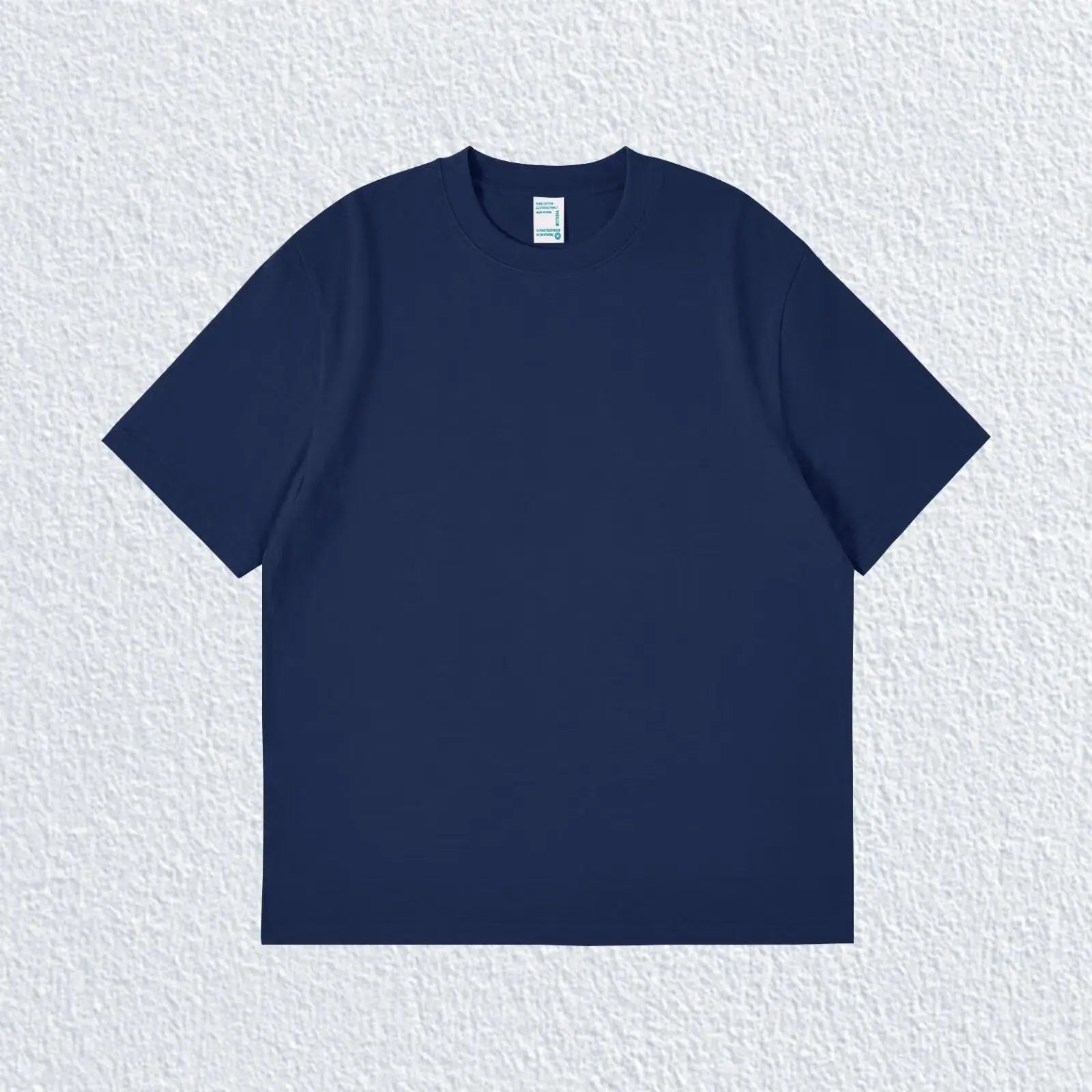 Pure White 260g Heavy T-shirt Men's Summer Pure Cotton Short-sleeved New Men's and Women's Streetwear Quick Pick Grocers