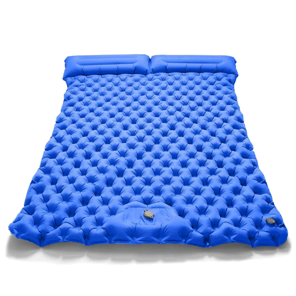 Outdoor Camping Double Inflatable Mattress Extra Wide Sleeping Pad Ultralight Folding Bed Sleeping Mat Car Travel Mat Econic Blanks