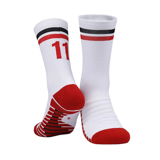 Yellow Number 10# 7# Kids Soccer Socks Blue Men's Football Sports Short Socks Outdoor Running Fast-drying Breathable Non-Slip Quick Pick Grocers