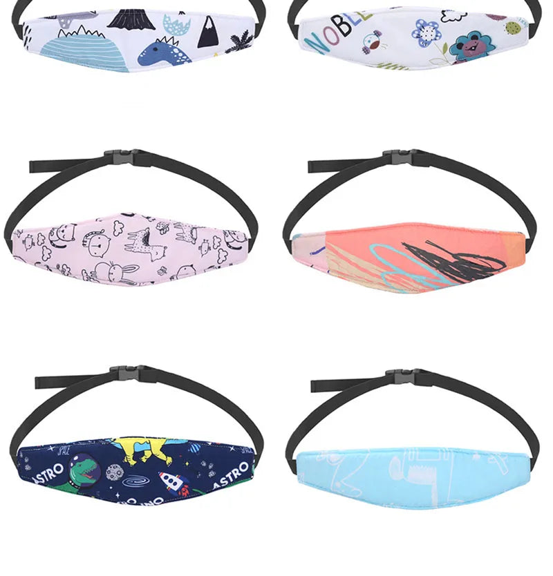 Infant Baby Carseat Head Support Fastening Belt Adjustable Boy Girl Playpens Sleep Positioner Children Car Seat Straps Pillows Purest Peak