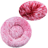 40-90cm 6 Sizes Round Pet Bed for Large Dog Bed Super Soft Cat Bed Plush Dog House for Medium Dog House Winter Warm Sleeping Quick Pick Grocers