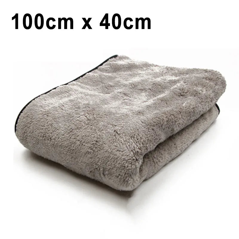 SEAMETAL Microfiber Car Towel Super Absorbency Car Cleaning Care Cloth Auto Towel One-Time Fast Drying for Car Wash Accessories