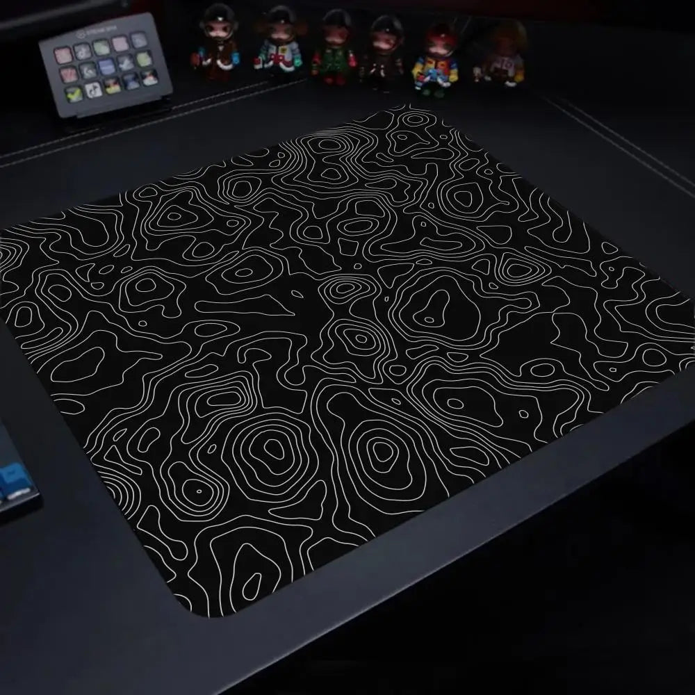 Fluid Mouse Pad Multiple Sizes Large Square Computer Office Game Table Mats Rubber Anti-slip Mousepads Small Decor Desk Pads Quick Pick Grocers