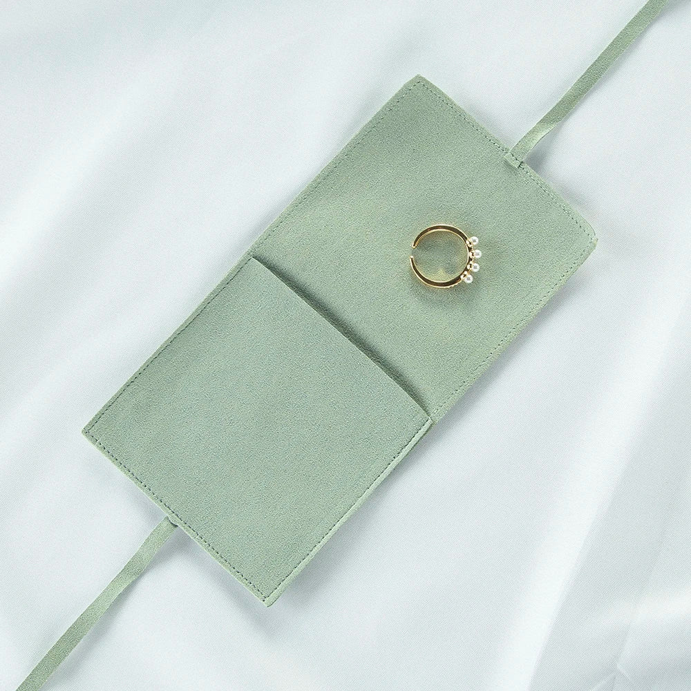 5pcs Velvet Jewelry Gift Bags Microfiber Jewellry Rings Earrings Necklace Organizer Packaging Pouch Wedding Favors Candy Bag Purest Peak