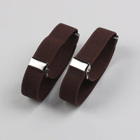 1 Pair Elastic Adjustable Armband Anti-Slip Shirt Sleeve Holders Arm Band Sleeve Bracelet Anti-Slip Shirt Sleeve Holders Quick Pick Grocers