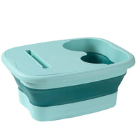 Foldable Footbath Massage Bucket Soaking Bucket Folding Basin Spa Foot Bath Bucket Household Sauna Bathtub Pedicure Bath Bathtub Quick Pick Grocers