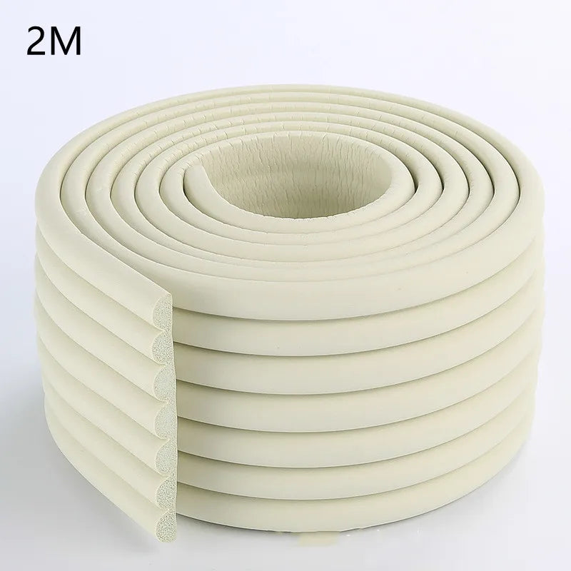 2M super thick baby safety furniture table protection edge corner table cover protection tape foam corner bumper protection Quick Pick Grocers