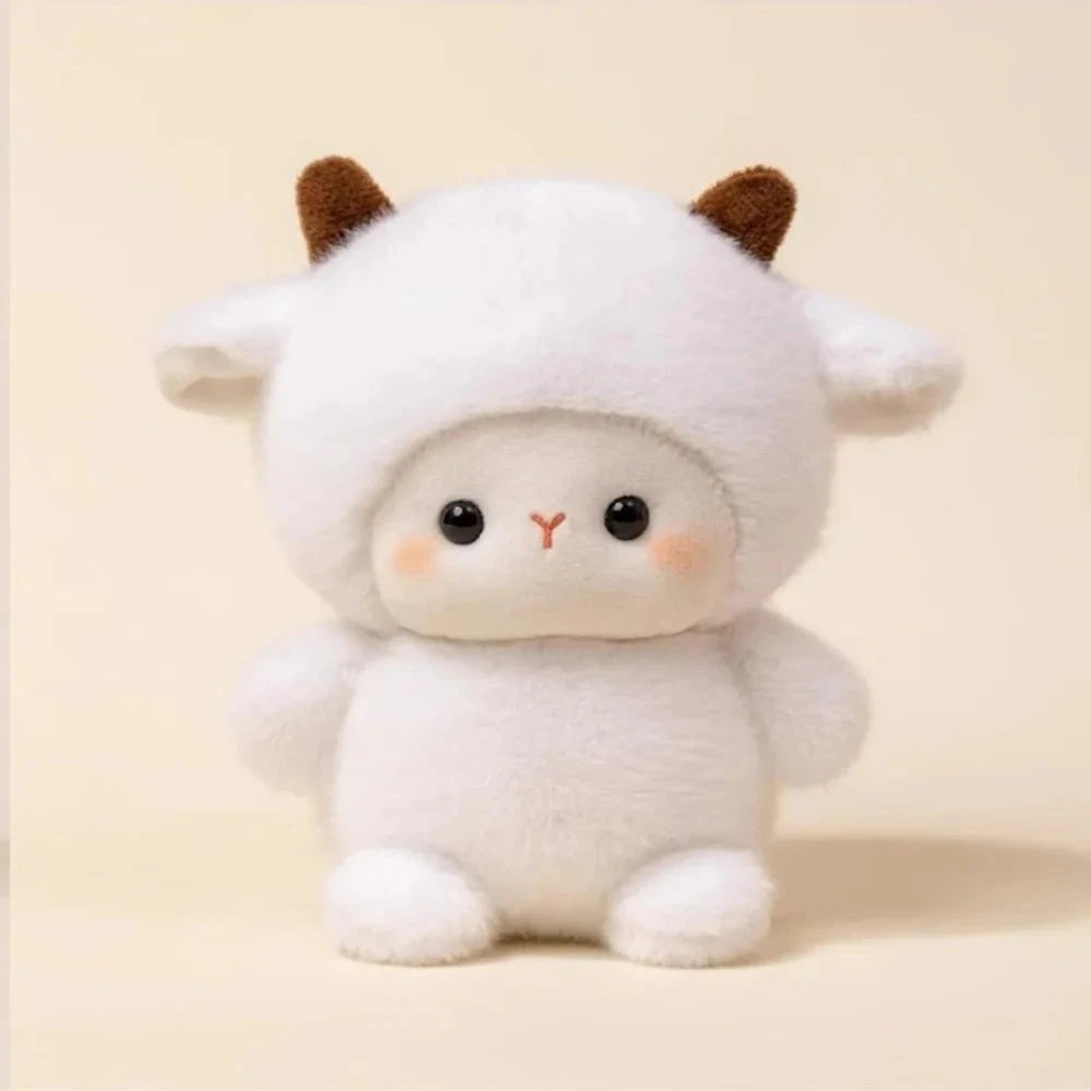 Cute 16cm Plush Companion Doll Capybara Elephant Stuffed Animal Pillow Plush Bear Animal Plush Toy Sleeping Gift Econic Blanks