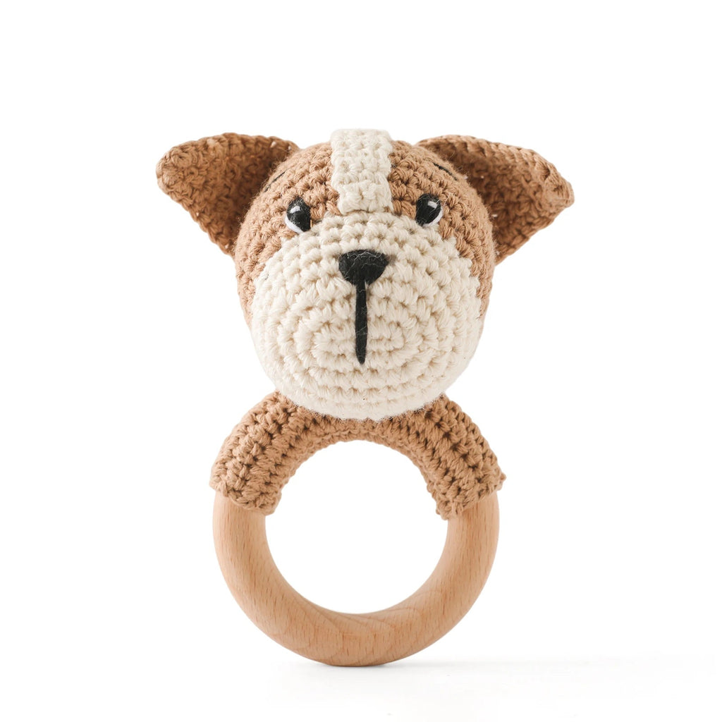 Baby Toys Crochet Animal Rattle Cartoon Music Rattle Toys for Baby Kawaii Teether Rattle Baby Toy 0 12 Months Montessori Toys Purest Peak