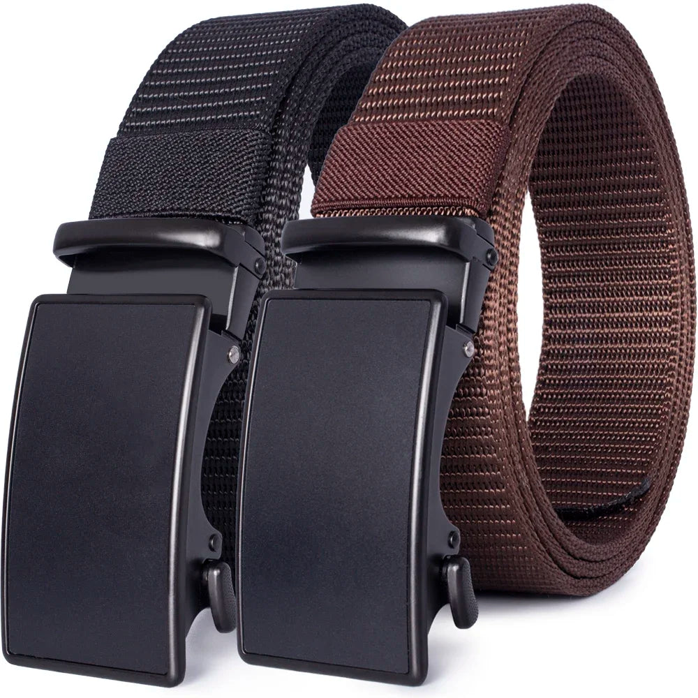 Automatic Buckle Light Comfortable Nylon Military Belt Outdoor Hunting Multifunctional Tactical Canvas Belt High Quality Men Bel Quick Pick Grocers