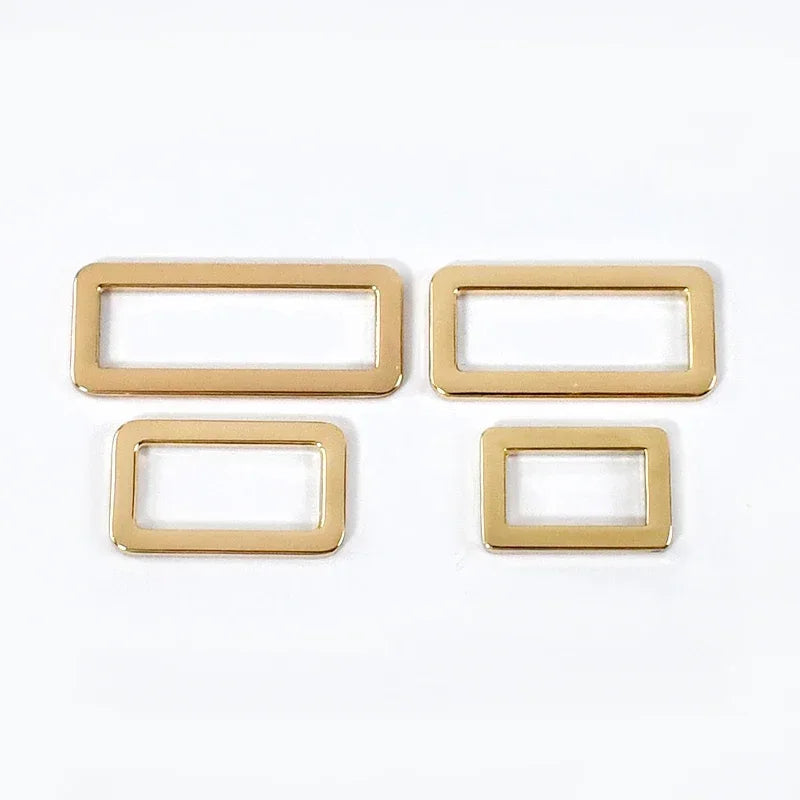 5/10Pcs 20-50mm Metal Ring Buckles for Bag Strap Tri Glide Slider Clasp Webbing Dog Belt Adjuster Hooks DIY Hardware Accessories Quick Pick Grocers