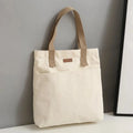 1Pc Women's Tote Bag Canvas Sewing Thread Large Capacity Advanced Sense Handbag Convenient Practical Female's Commuter Bag Econic Blanks
