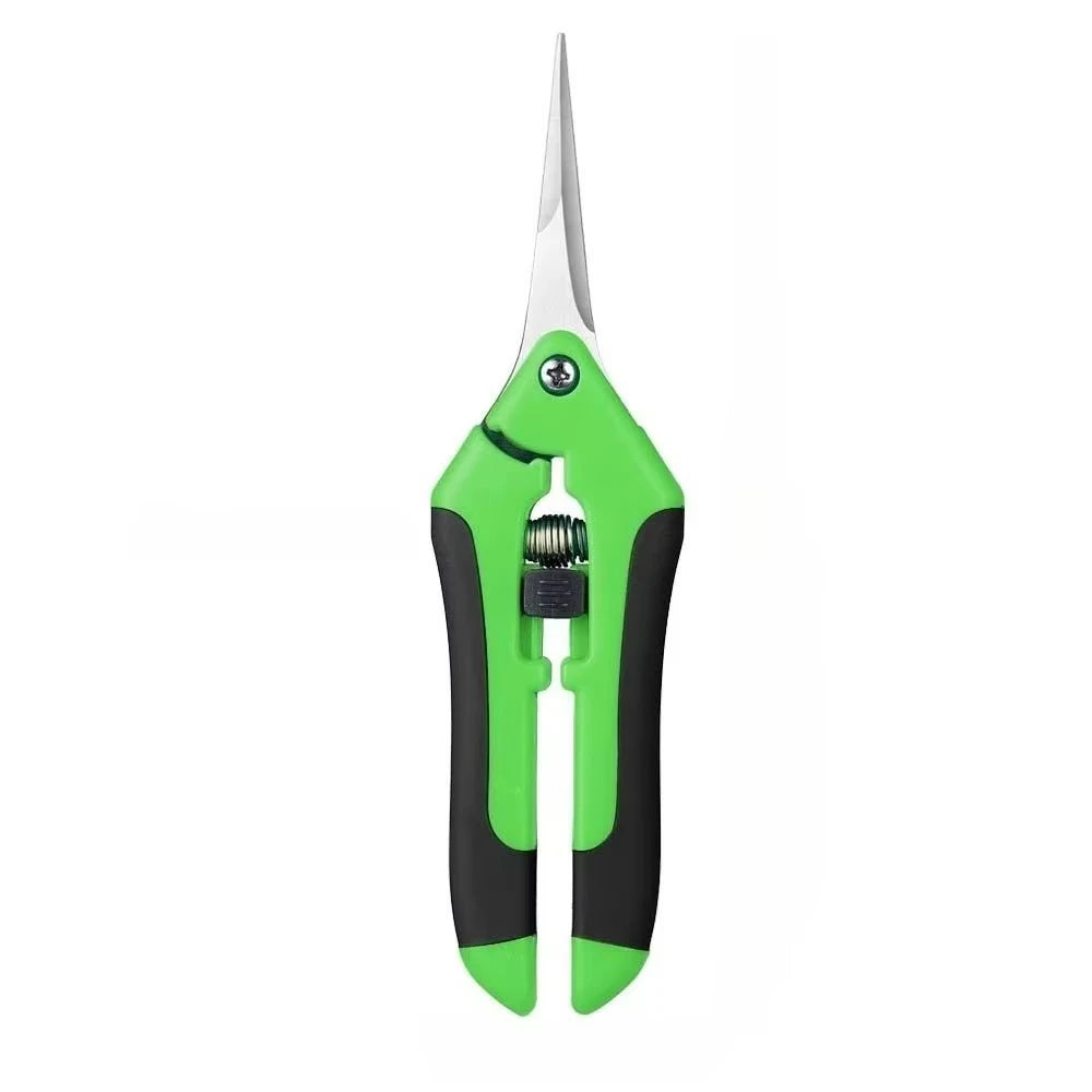 190mm Straight Head Pruning Shears Non-slip HandleStainless Steel Outils Manuels Household Bonsai Garden Scissors Pruing Shear