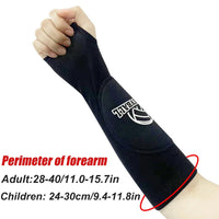 Kids/Adults Volleyball Arm Sleeves Passing Hitting Forearm Sleeves with Protection Pads and Thumb Hole Padded Volleyball Sleeves Quick Pick Grocers