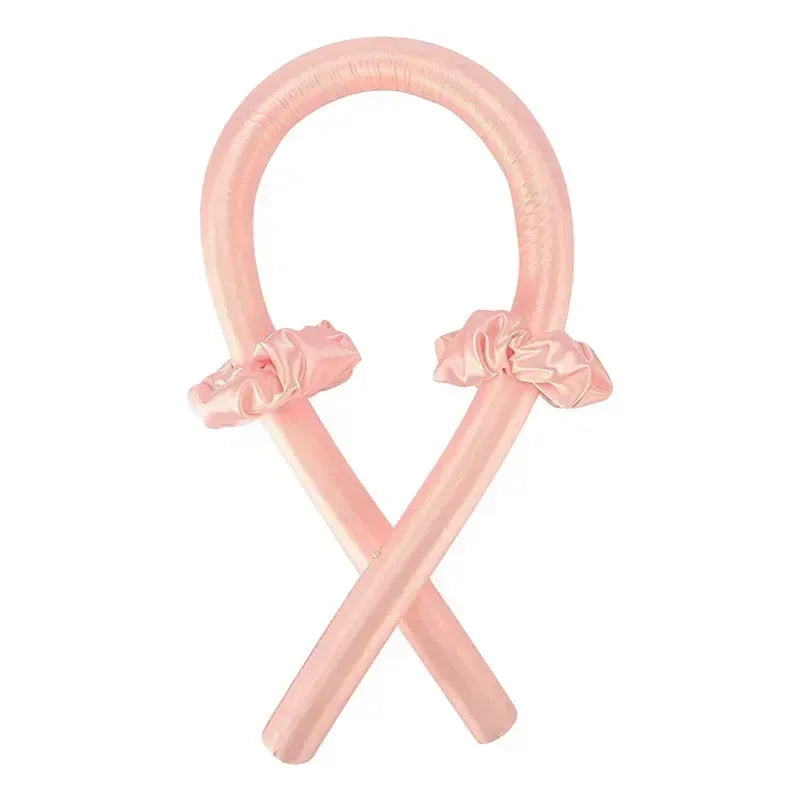 Heatless Curling Rod Headband No Heat Hair Curlers Ribbon Lazy Hair Rollers Silk Curls Sleeping Soft Headband Hair Styling Tools Quick Pick Grocers