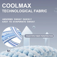 WRELS Coolmax Sports Socks Comfy Elastic Shock-proof Breathable Run Knitted Socks High Performance Athletic Five Toe Socks Quick Pick Grocers