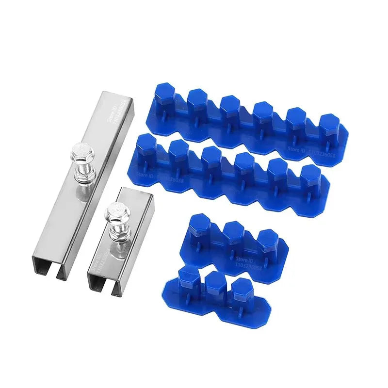 PWS Car Dent Repair Tools Puller Removal Kit Slide Hammer Reverse Hammer Tool Body Suction Cup Adhesive Blue Glue Tabs Quick Pick Grocers