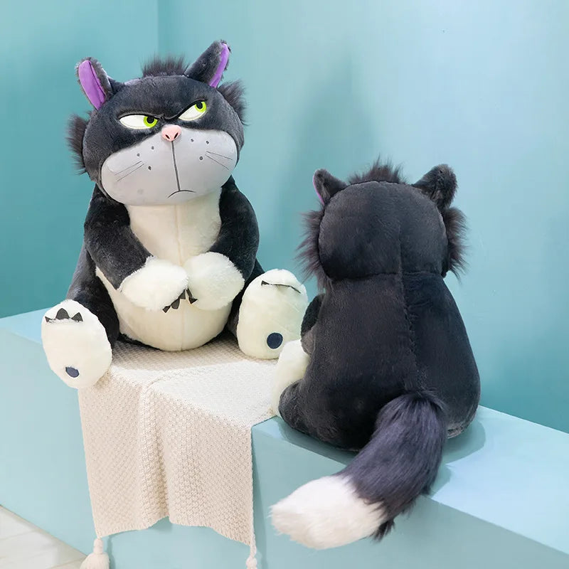 Japanese Funny Lucifer Cat Doll Plush Toy Doll Lucifer Bad Cat Pillow Carol Cat Plush Toy Birthday Gift Girl Econic Blanks