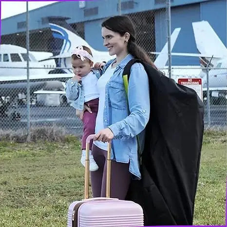 Baby Stroller Travel Bag with Shoulder Belt Pram  Universal Dust Bag Organizer Kindergarten Carts Accessories Walker Cribs Bags Purest Peak