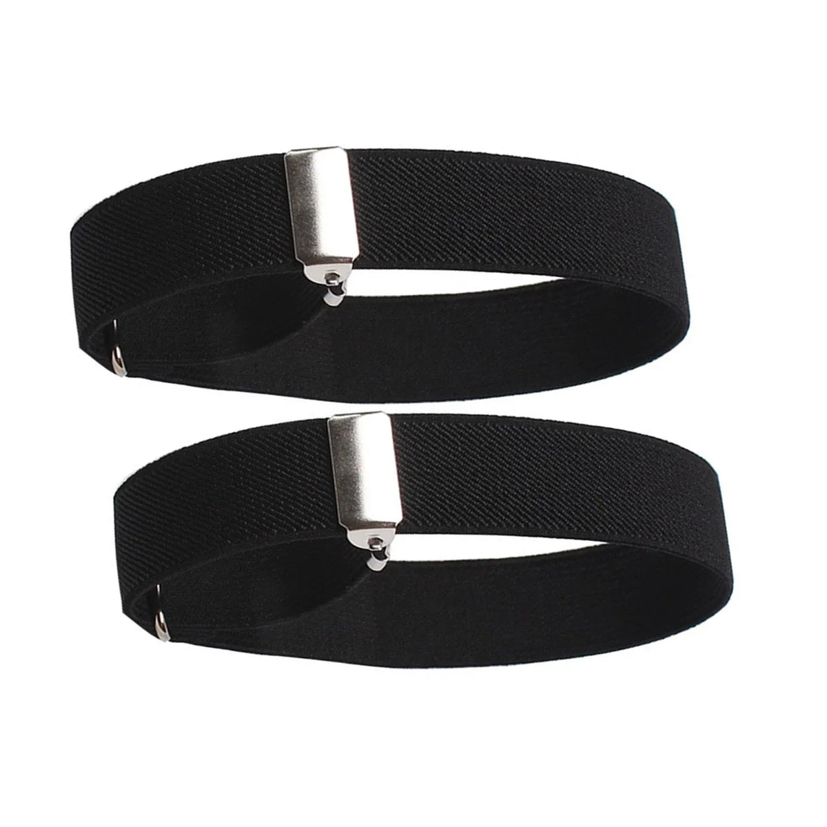 1 Pair Elastic Adjustable Armband Anti-Slip Shirt Sleeve Holders Arm Band Sleeve Bracelet Anti-Slip Shirt Sleeve Holders Quick Pick Grocers