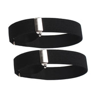 1 Pair Elastic Adjustable Armband Anti-Slip Shirt Sleeve Holders Arm Band Sleeve Bracelet Anti-Slip Shirt Sleeve Holders Quick Pick Grocers