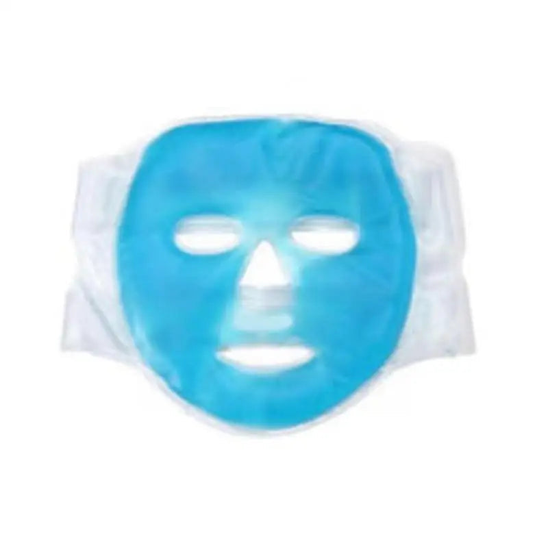 Cold Gel Face Mask Ice Compress Blue Full Face Moisturizing Cold With Relaxation Faicial Pack Face Pad Quick Pick Grocers