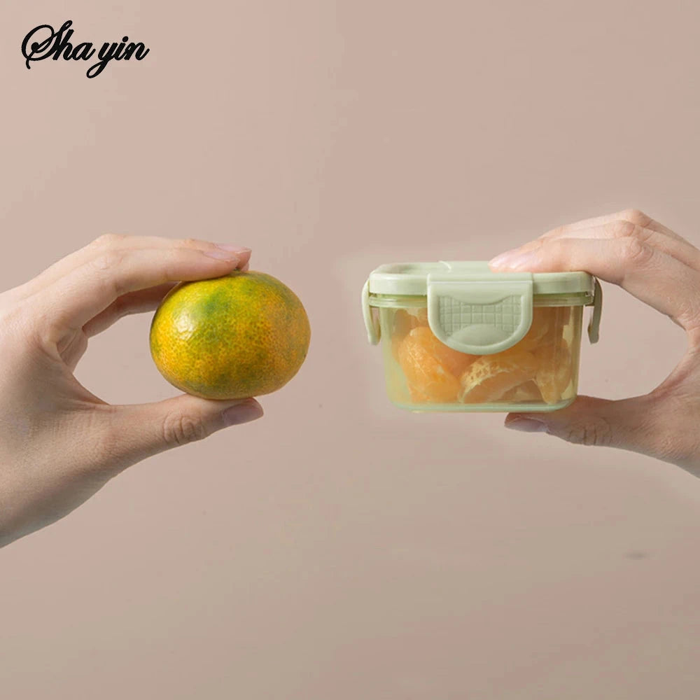 4PCS Candy-Colored Mini Sealed Storage Box For Storing Hamster Snacks And Separating Condiments - Portable Econic Blanks