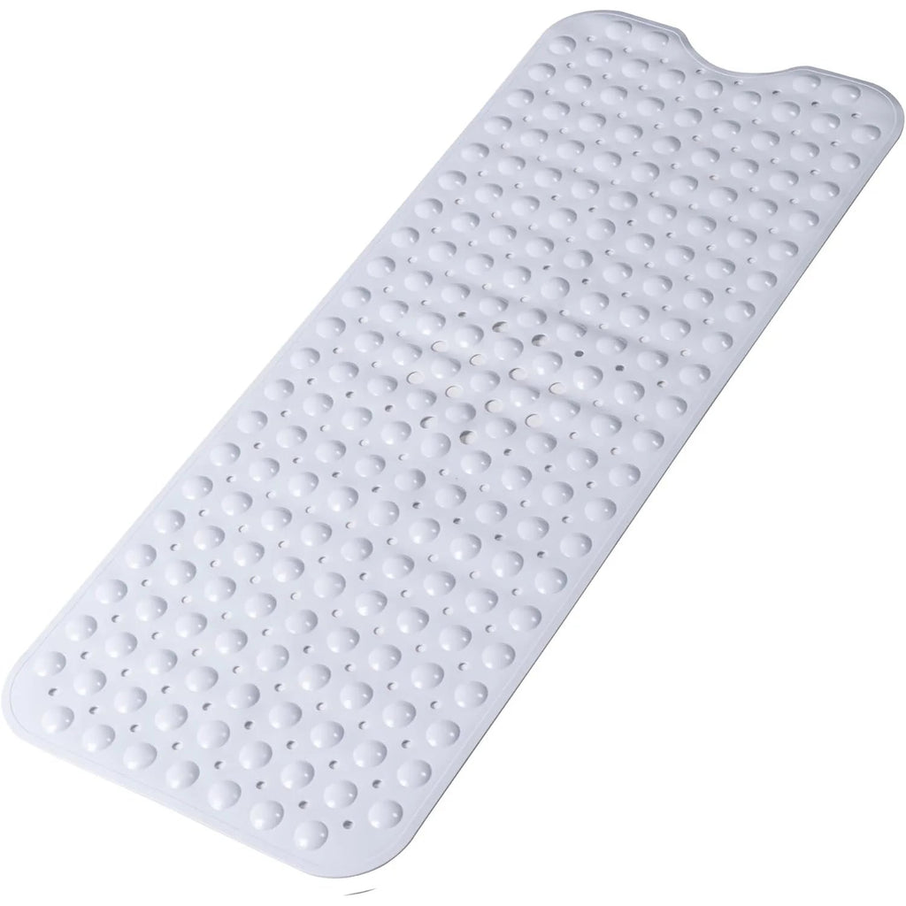 1pc Cartoon Extra Long Bathtub Mat 40x100cm Non Slip Bath Mat for Bathroom Tubs Shower Mats with Suction Cups & Drain Holes Quick Pick Grocers