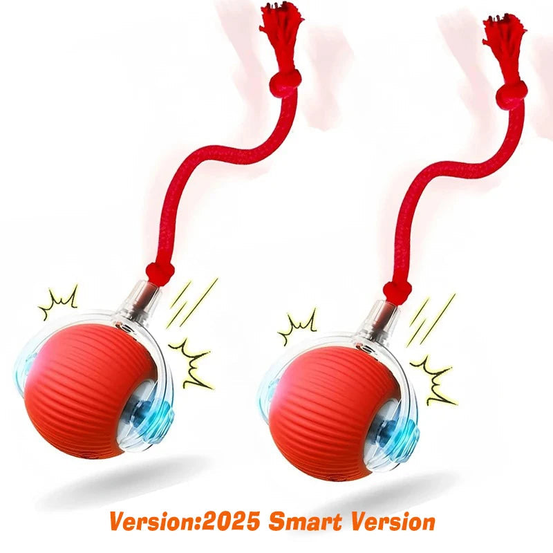 New Dog Interactive Ball Toy,Automatic Rolling Dog Ball Rechargeable,Smart Puppy Interactive Toy,Intelligent Balls Toy for Dogs Quick Pick Grocers