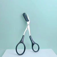 1 Pcs Pink Eyebrow Trimming Scissors with Built-in Comb - Stainless Steel, Precise Grooming Tool, Creating Perfect Eyebrows Quick Pick Grocers