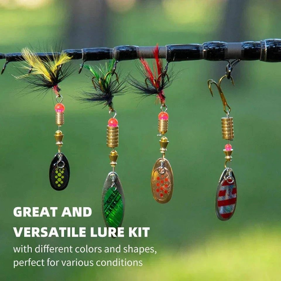 Metal Spoon Spinner Lure 2 to 8g 3.5g 10pcs/Lot Spoonbait Crankbaits Fishing Wobblers For Pike Crochet Set Bait Tackles Econic Blanks