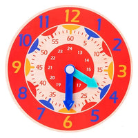 Baby Montessori Toys Wooden Clock Hour Minute Second Cognition Time Learning Teaching Aids Educational Toys For Children Purest Peak