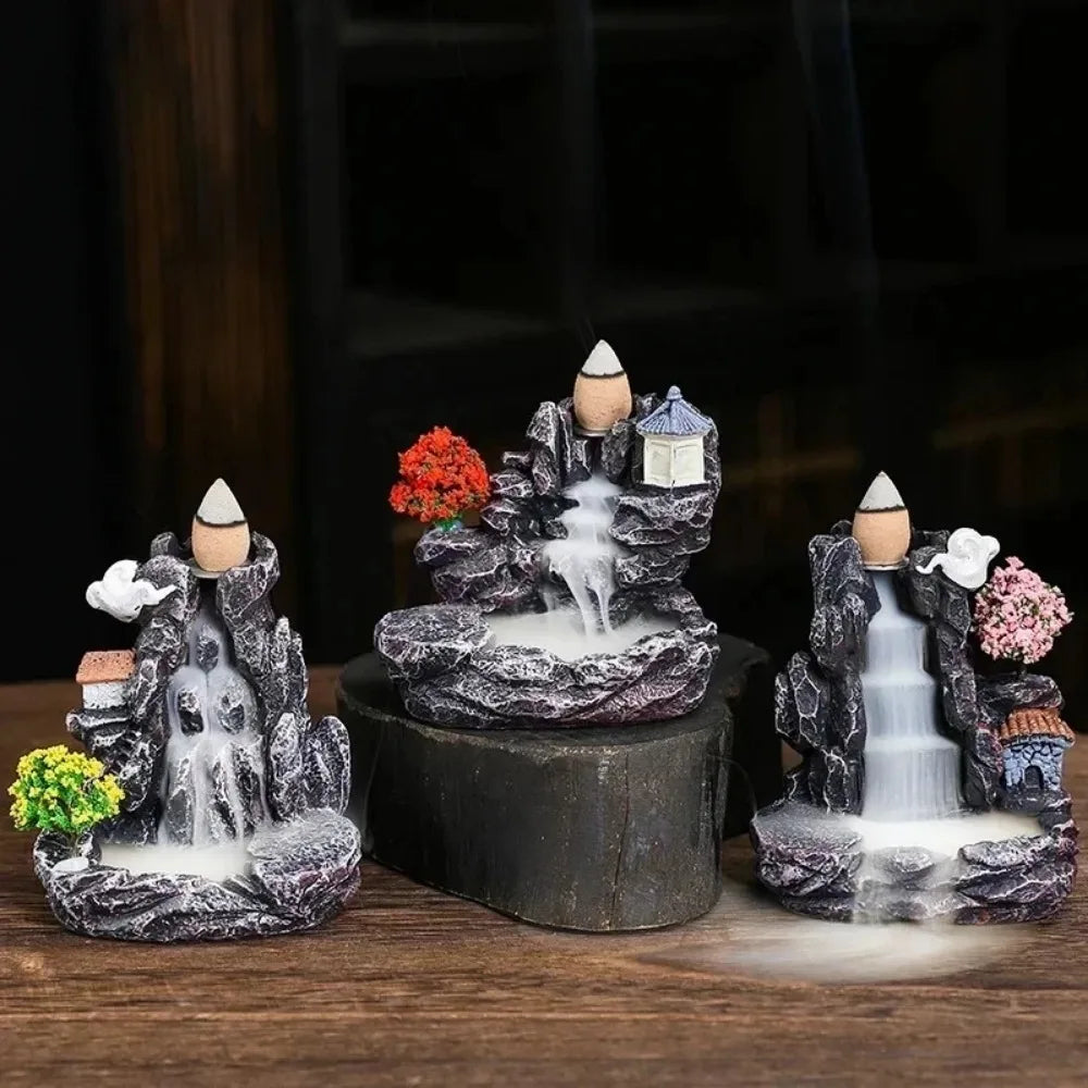 Recirculating aromatherapy container, droplet-shaped aromatherapy burner, home decoration, herbal therapy decoration item Quick Pick Grocers